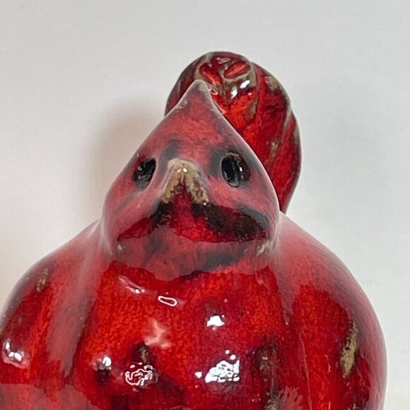 Bonnie Meyer Day Clay Sculpture Cardinal Original 3.5 x 3 x 3.5 Inches B DAY 83 - Picture 5 of 10